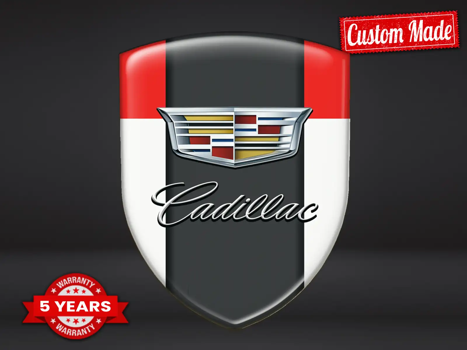 Cadillac Fensteraufkleber Auto Drift Hochwertig Universal